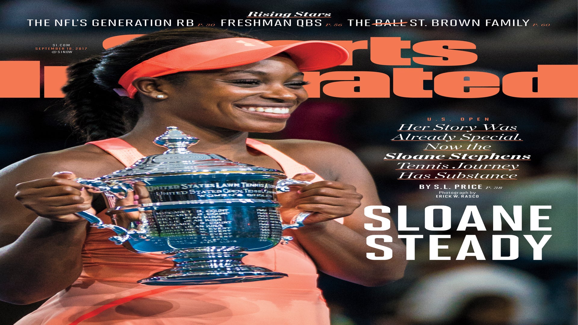 Tennis Star Sloane Stephens Celebrates US Open Win With 'Sports